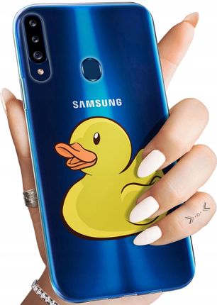 Hello Case Etui Do Samsung Galaxy A20S Bez Tła Naklejki Sticker Obudowa