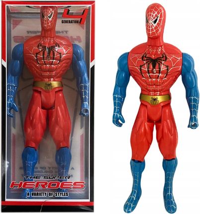 Toys Figurka Spiderman Postać Świecąca Dioda Led 22Cm