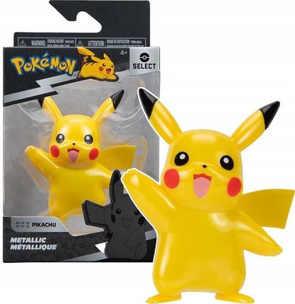 Jazwares Pokemon Select Metaliczna Figurka Pikachu