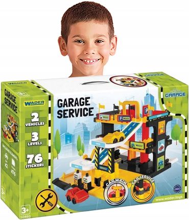 Wader Garaż Parking Serwis Zabawki Dla Chłopców