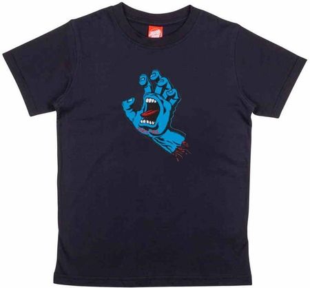 koszulka SANTA CRUZ - FA19 Youth Screaming Hand Tee Black (BLACK) rozmiar: 8-10