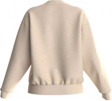 Damska bluza dresowa nierozpinana bez kaptura Guess Allycia CN Sweatshirt - beżowa