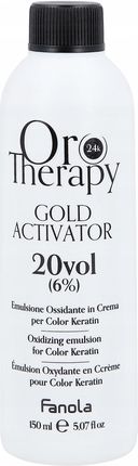 Fanola Oro Therapy Woda Utleniona Aktywator 6% 150 ml
