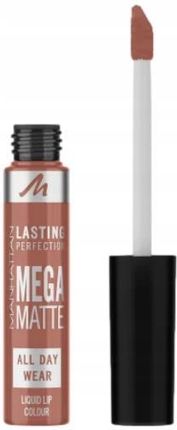 Manhattan Lasting Perfection Mega Matte Liquid Lipmake-Up Szminka W Płynie 6ml Nr. 700 Noho Mocha