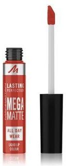 Manhattan Lasting Perfection Mega Matte Liquid Lipmake-Up Szminka W Płynie 7ml Nr. 920 Scarlet Flames