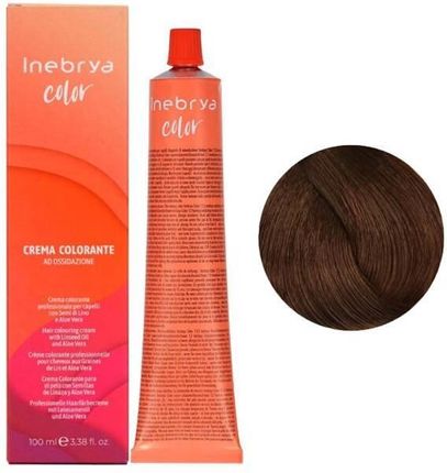Inebrya Color Crema Farba Do Włosów W Kremie Nr 7/7 Blond Orzechowy Brąz 100 ml