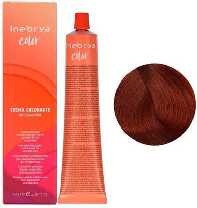 Inebrya Color Crema Farba Do Włosów W Kremie Nr 7/44 Blond Intensywna Miedź 100 ml