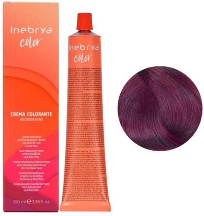 Inebrya Color Crema Farba Do Włosów W Kremie Nr 6/62 Ciemny Blond Czerwony Fiolet 100 ml