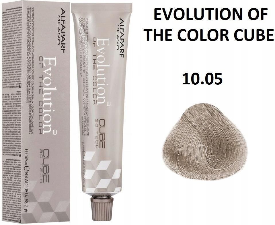 ALFAPARF EVOLUTION OF THE COLOR Haarfärbemittel 60 Ml – Cube 3D Tech Für Intensive, Langanhaltende Farbe