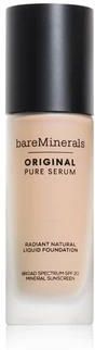 Bareminerals Original Pure Serum Radiant Natural Liquid Foundation Podkład W Płynie 30ml Nr. 1 Fair Cool