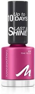 Manhattan Last & Shine Nail Polish Lakier Do Paznokci 8ml Nr. 570 Pink Fields