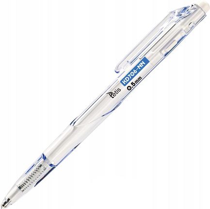 Tetis Długopis 0,5Mm Niebieski Wkład Olejowy 5szt.