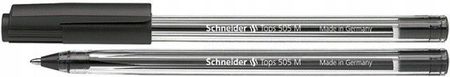 Schneider Długopis Tops 505 Czarny Zestaw 5szt.