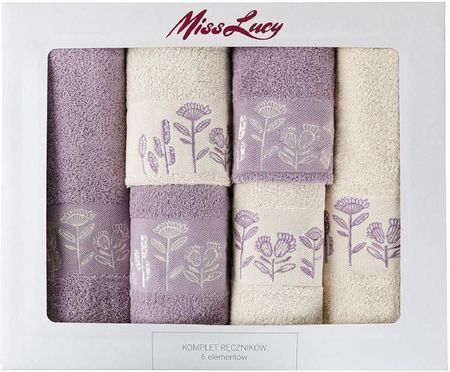 Komplet 6 ręczników Meadow Miss Lucy