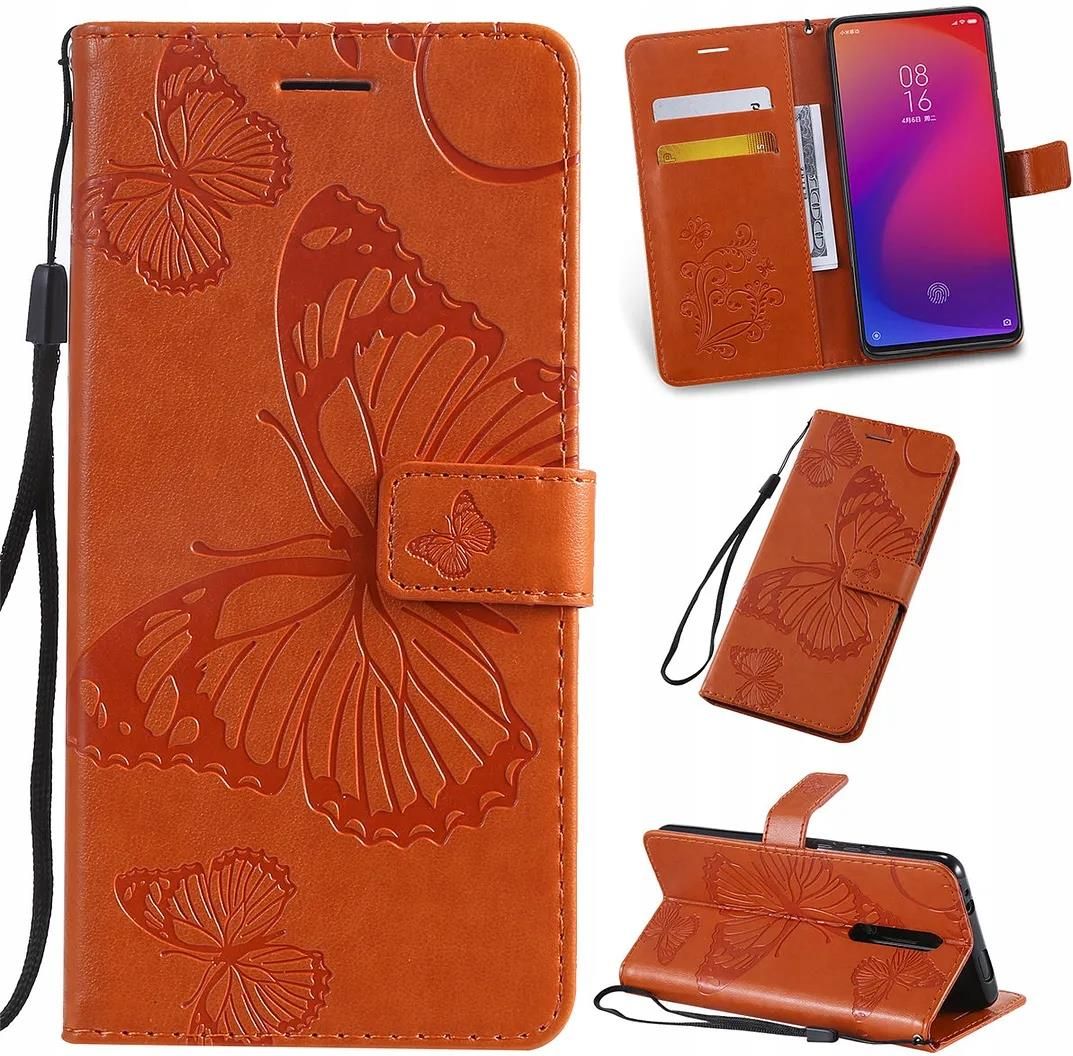 SATURCASE Custodia A Portafoglio Con Magnete Per Xiaomi Mi 9T / Mi 9T Pro - Colore Rosa, In Pelle PU Con Supporto Per Video