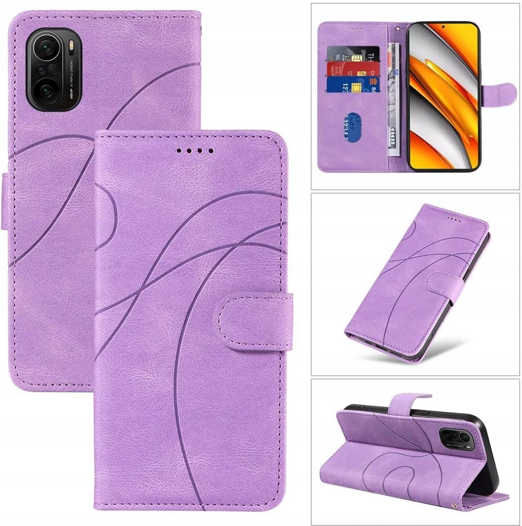 Custodia protettiva per Xiaomi Poco X3 NFC, in pelle PU, con