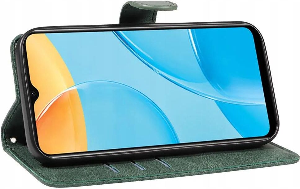 Custodia per Oppo A15/A15S, in pelle PU, con chiusura