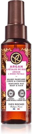 Yves Rocher Bain De Nature Perfumowany Spray Do Ciała I Włosów Argan & Rose Petals 100 ml