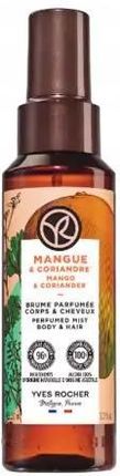 Yves Rocher Bain De Nature Perfumowany Spray Do Ciała I Włosów Mango & Coriander 100 ml