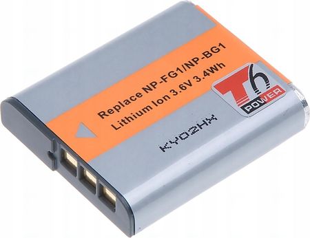 T6 Power Bateria Do Sony Cyber-Shot Dsc-H10