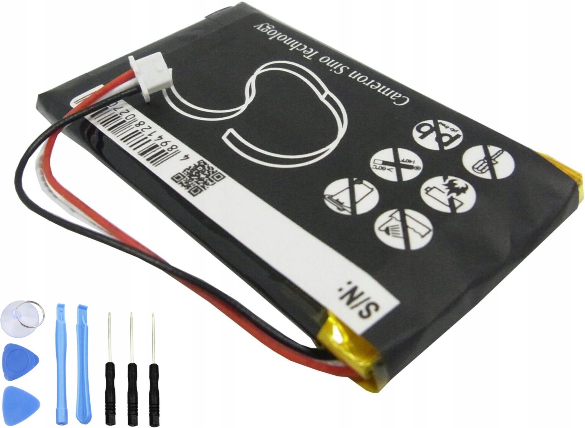 3,7V Akku für TomTom AVN4430 Eclipse TNS410 Navi | AHL03713001 TN2