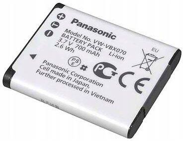 Panasonic Oryginalna Bateria Akumulator Vw-Vbx070 3.7V