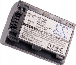 Cameron Sino Bateria Cs-Fp50 Do Sony Np-Fp30 Dcr-Hc17 Hc19E Hc21E Hc22 Hc23E Hc24E