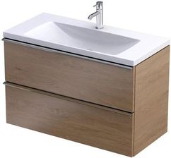 Szafka podumywalkowa 80 cm dwie szuflady bez uchwytów Oristo Etna C dąb kamienny OR52C-SD2S-80-78