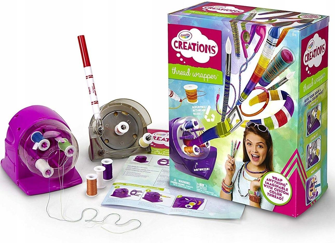 Crayola Creations - Set Di Colori Caldi Per Laboratorio Millefili, Kit Di Decorazione Occhiali E Accessori - Multicolore, 71662461003