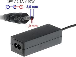 Zasilacz do laptopa Akyga AK-ND-22 do notebooka 19V/2,1A 40W 3.0x1.0 mm (AKND22) - zdjęcie 1