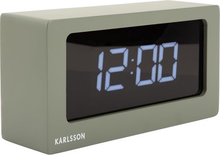 Karlsson Table Clock Boxed Led Jungle Green (Ka5868Gr)