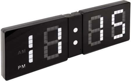 Karlsson Wall Clock Led Look Flip Black (Ka5897Bk)