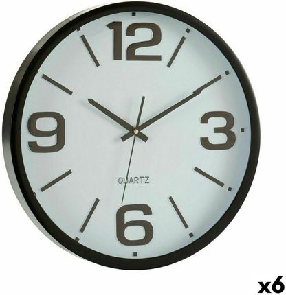 Gift Decor Zegar Ścienny Szkło Plastikowy 40X5Cm 6Szt. (S3623311)