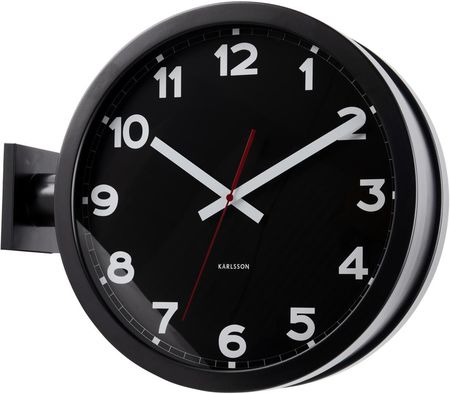 Karlsson Wall Clock New Classic Double Sided Black (Ka5966Bk)