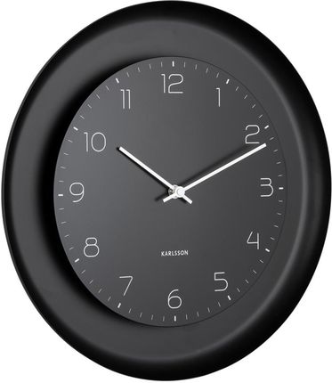 Karlsson Wall Clock Dual Disc Metal Black (Ka5930Bk)