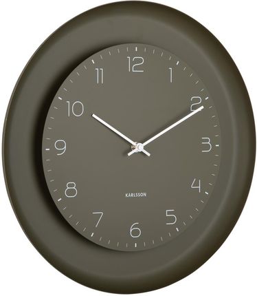 Karlsson Wall Clock Dual Disc Metal Moss Green (Ka5930Gr)