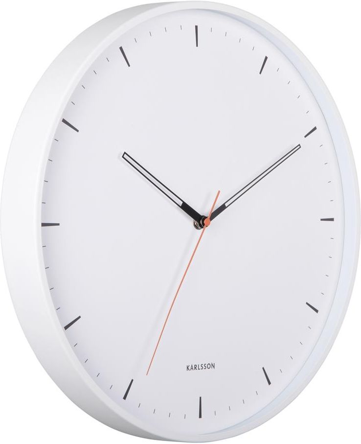 Orologio da parete moderno bianco - Karlsson Modello: KA6014WH