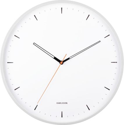 Karlsson Wall Clock Calm Iron Matt White (Ka5940Wh)