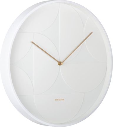 Karlsson Wall Clock Echelon Circular White (Ka5948Wh)