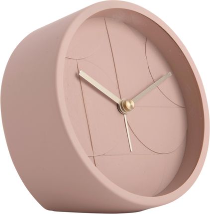 Karlsson Alarm Clock Echelon Circular Faded Pink (Ka5949Pi)