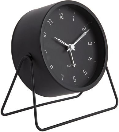 Karlsson Alarm Clock Stark Iron Matt Black (Ka5952Bk)