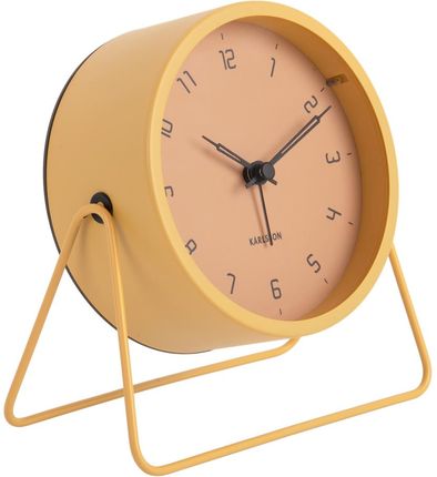 Karlsson Alarm Clock Stark Iron Matt Honey Yellow (Ka5952Ye)