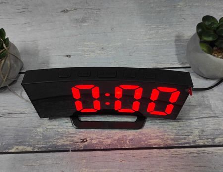 Jvd Zegar Budzik Led Sb3811.2 Z Termometrem - zdjęcie 3