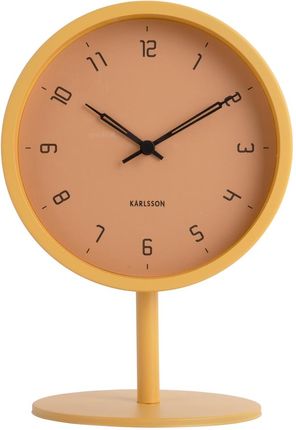 Karlsson Table Clock Stark Iron Matt Honey Yellow (Ka5951Ye)