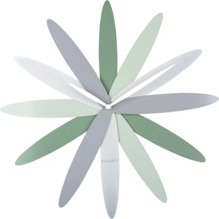 Karlsson Wall Clock Bloom Metal Green Tones (Ka5945Gr)