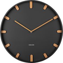 Zdjęcie Karlsson Wall Clock Grace Metal Black (Ka5942Bk) - Twardogóra