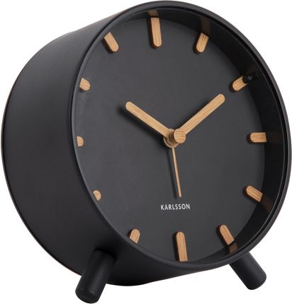 Karlsson Alarm Clock Grace Metal Black (Ka5943Bk)