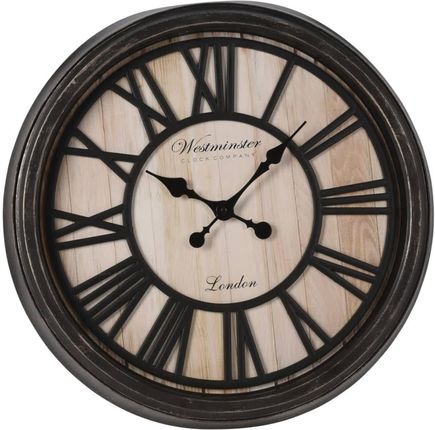 H&S Collection Zegar Ścienny London Z Cyframi Rzymskimi (445869)