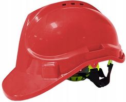 Zdjęcie Kask Ochronny Abs Hełm Bhp Budowlany Roboczy Czerwony 53-62Cm - Brzesko