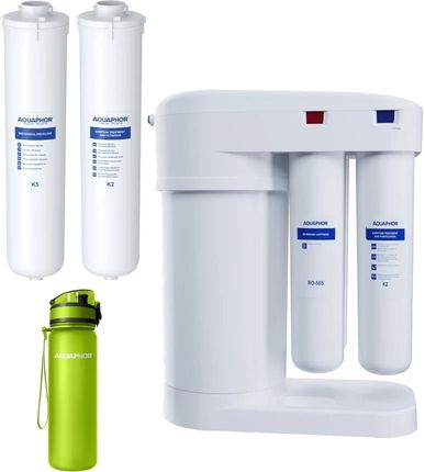 Aquaphor Morion RO-101S z wkładami filtrującymi na rok i butelką